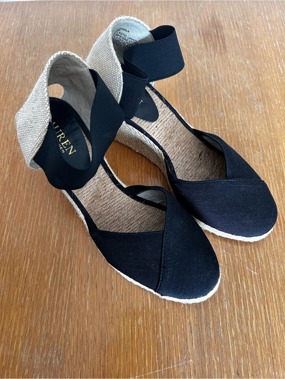 Ralph Lauren Womens Charla Closed Toe Casual Espadrille Sandals Sz 8 - Picture 2 of 14